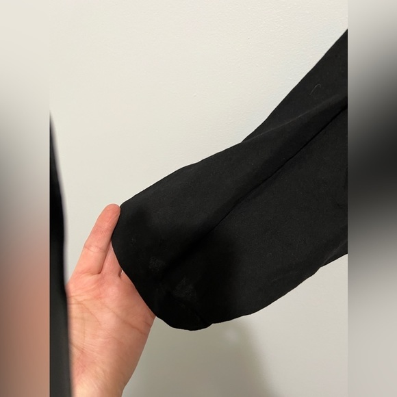 Eileen Fisher Petite linen-blend button down shirt K. - Picture 11 of 11